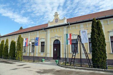 A helyi közösség épülete (Fotó: Gergely Árpád)
