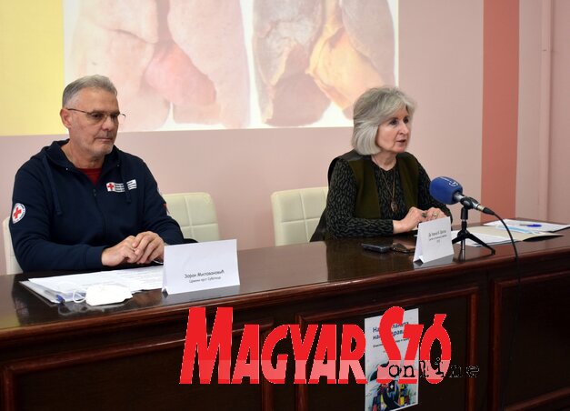 Zoran Milovanović és dr. Zorica V. Dragaš (Fotó: Patyi Szilárd)