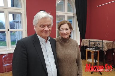 Csókay András és Csókayné Altay Daniella (Tóth D. Lívia felvétele)