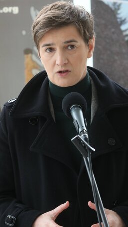Ana Brnabić (Fotó: Beta) Ana Brnabić (Fotó: Beta)