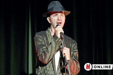 Bakos-Kiss Gábor Frank Sinatra-estje (Gergely Árpád felvétele)