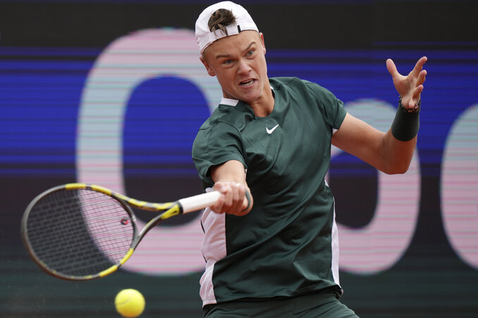 Holger Rune nagy skalpot vett le Münchenben (Fotó: Beta/AP) Holger Rune nagy skalpot vett le Münchenben (Fotó: Beta/AP)