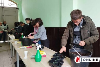 A kertészeti versenyen tíz tanuló mérte össze tudását (Kancsár Izabella felvétele)