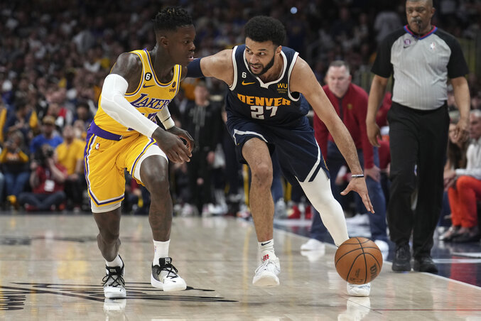 Jamal Murray 37 pontjából 23-at az utolsó negyedben szórt be (Fotó: Beta/AP) Jamal Murray 37 pontjából 23-at az utolsó negyedben szórt be (Fotó: Beta/AP)
