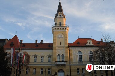 A nagykikindai önkormányzat épülete (Fotó: Vidács Hajnalka)