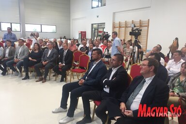 A dorogi sportkonferencia résztvevői (a szerző felvétele)