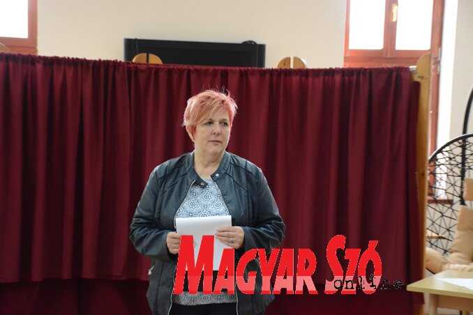 Tóth Lívia, a Móra Ferenc MME elnökségének tagja (Fotó: Paraczky László) Tóth Lívia, a Móra Ferenc MME elnökségének tagja (Fotó: Paraczky László)