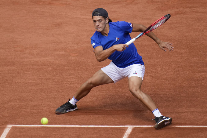 Sebastian Baeznak meccslabdája volt a harmadik helyen kiemelt Alexander Zverev ellen (Fotó: Beta/AP) Sebastian Baeznak meccslabdája volt a harmadik helyen kiemelt Alexander Zverev ellen (Fotó: Beta/AP)