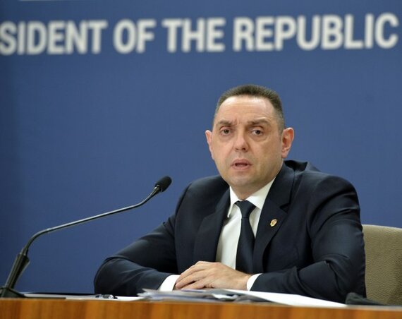 Aleksandar Vulin belügyminiszter az államfő és családjának lehallgatásáról számolt be (Forrás: Beta)