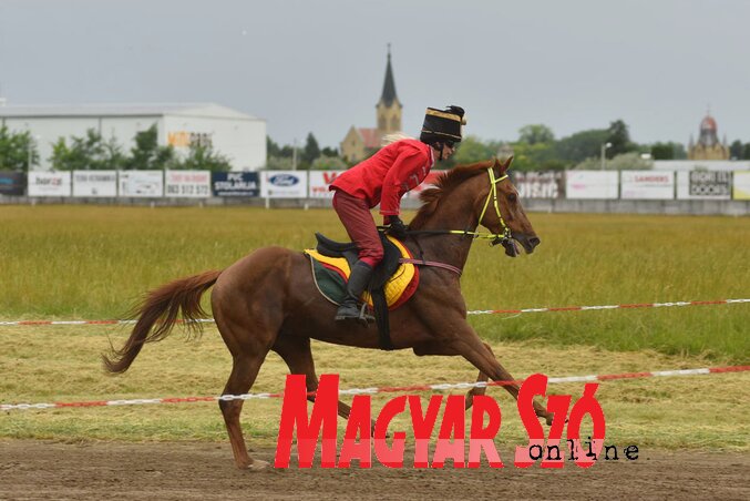 Valóban Fantázia ez a ló. Varga Luca irányításával újra bizonyított (Fotó: Molnár Edvárd)