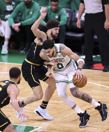 Jayson Tatum 26 ponttal volt a győztes csapat egyik legjobbja (Fotó: Beta/AP) Jayson Tatum 26 ponttal volt a győztes csapat egyik legjobbja (Fotó: Beta/AP)