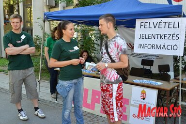 Tavaly sok fiatal igénybe vette a VaMaDisz-esek segítségét (Ótos András felvétele)