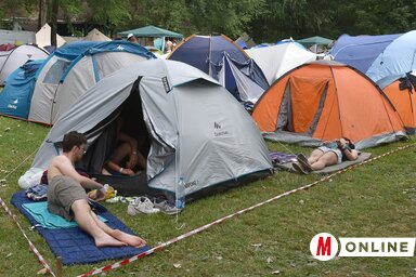 Egyre közelebb az EXIT fesztivál, a vendégek számára a Strandon az előző évekhez hasonlóan kempinget alakítanak ki, amely július 5-én nyitja meg kapuit (Fotó: Ótos András felvétele)