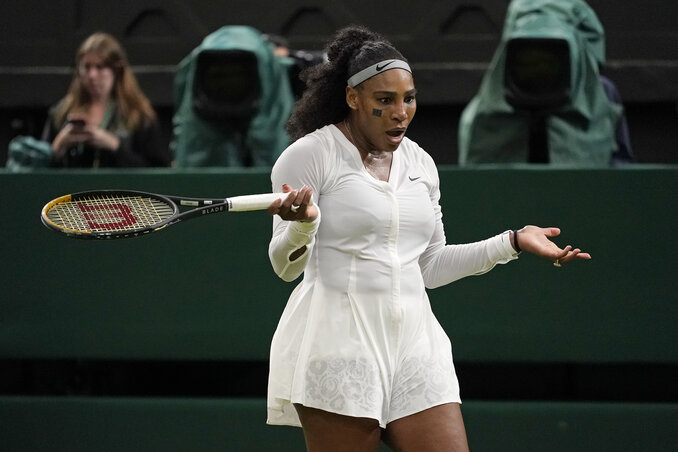 Serena Williams nem bírta szusszal… (Fotó: Beta/AP)