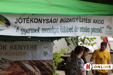 Az akció mottója (Fotó: Kállai G. Nikoletta)