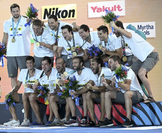 A spanyolok 21 évet vártak az újabb világbajnoki titulusra (Fotó: MTI)