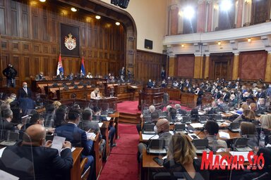 Parlamenti ülés (Ótos András felvétele)