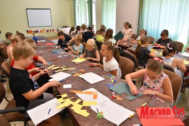 Matematikai nap a Tudós táborban (Fotó: Molnár Edvárd)