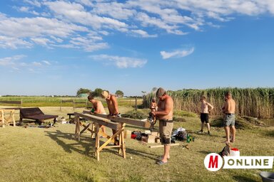 Három napon keresztül folytak a munkálatok Ilonafalván (Fotó: Gulyás Réka)