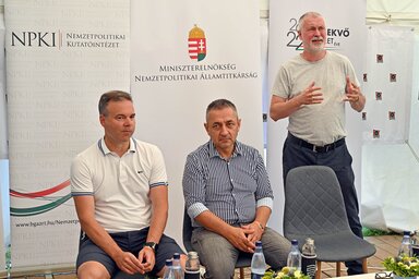 Erdélyi Rudolf, Potápi Árpád János és Kántor Zoltán (Fotó: Ótos András)