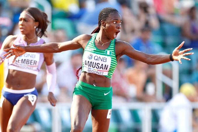 A vb végére is maradt egy csattanó Tobi Amusan révén (Fotó: Beta/AP) A vb végére is maradt egy csattanó Tobi Amusan révén (Fotó: Beta/AP)