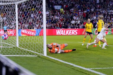 Lucy Bronze második gólja Beta/AP)