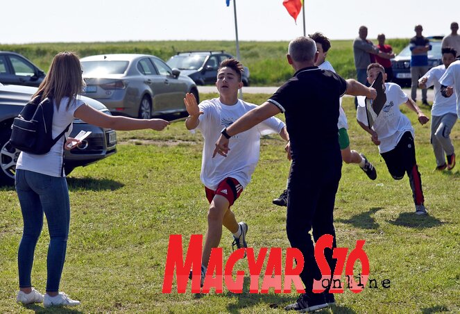 A futóverseny győztese (Fotó: Gergely Árpád) A futóverseny győztese (Fotó: Gergely Árpád)