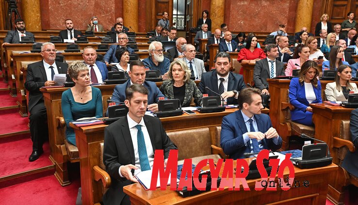 A Vajdasági Magyar Szövetség 5 képviselőt tudhat a soraiban (Ótos András felvétele)
