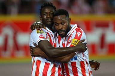 Kiválóan muzsikáltak a Zvezda afrikai légiósai (Fotó: Beta)