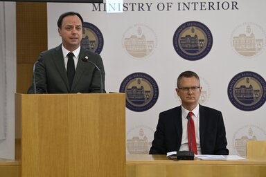 Nyitrai Zsolt és Rétvári Bence (Fotó: MTI)