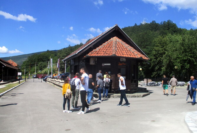 Mokra Gora a turizmusból él (Fotó: Kecskés István)