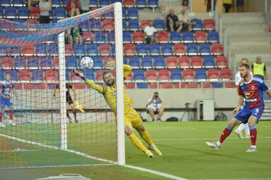 A Vidi harmadik gólját Zivzivadze lőtte (Fotó: MTI)