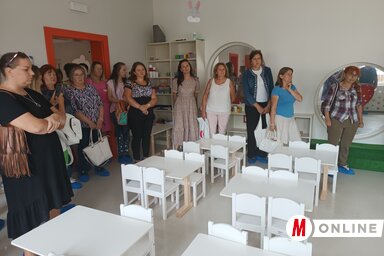 A részvevőknek tetszett a létesítmény (Fotó: Dér Dianna)