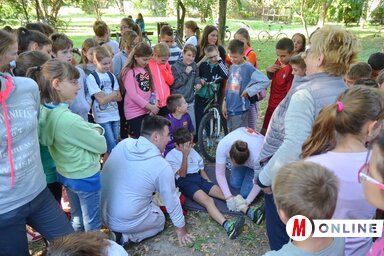 Egy korábbi elsősegélynyújtás-bemutató