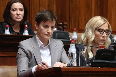 Ana Brnabić (Fotó: Beta)