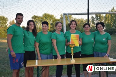 A kupagyőztesek, a zombori VMSZ csapata (L. Móger Tímea felvétele)
