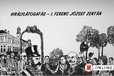 I. Ferenc József zentai látogatása képregényben