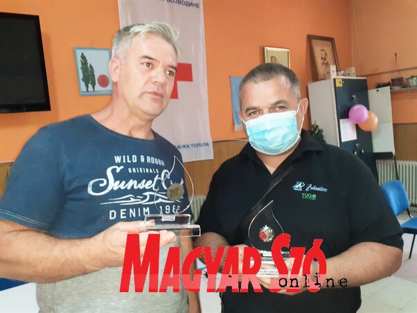 Zoran Patković 50., Uglár József pedig 35. alkalommal volt véradó Zoran Patković 50., Uglár József pedig 35. alkalommal volt véradó