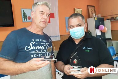 Zoran Patković 50., Uglár József pedig 35. alkalommal volt véradó