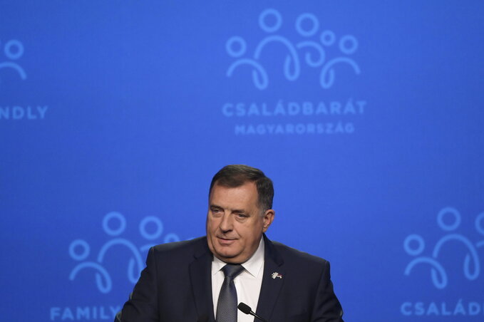 Milorad Dodik (Fotó: MTI)