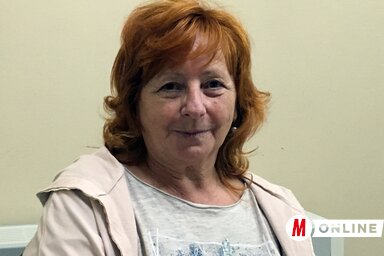 Banka Lívia az ősbemutató után (Fotó: Bozsoki Valéria)