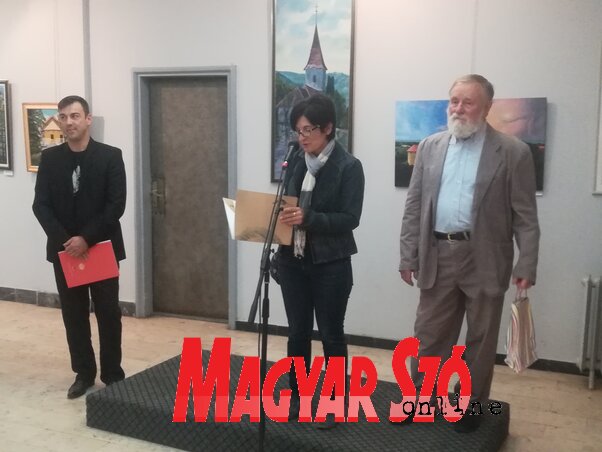 Az ABC&T szakkör tárlatának a megnyitója (Fotó: Lukács Melinda) Az ABC&T szakkör tárlatának a megnyitója (Fotó: Lukács Melinda)