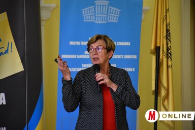 T. Molnár Gizella az MTTK-n (Fotó: MTTK)