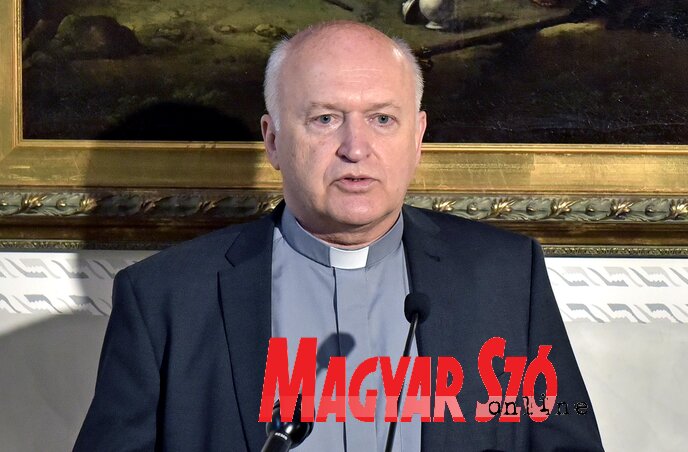 Dr. Német László SVD, nagybecskereki megyés püspök (Gergely Árpád felvétele) Dr. Német László SVD, nagybecskereki megyés püspök (Gergely Árpád felvétele)