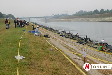 Újvidéken tartják meg a hétvégén a 40. úszós horgász-világbajnokságot, amelyen 23 ország sporthorgászai versenyeznek. A fotó a 2019-es úszós horgász-világbajnokságon készült