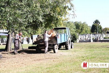 Folyamatban a gunarasi temető rendezése