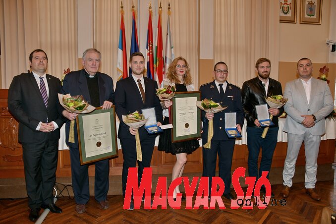 Magyarkanizsa városnapi elismeréseinek birtokosai