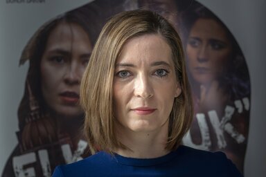 Helmeczy Dorottya, a film egyik producere (Fotó: MTI)