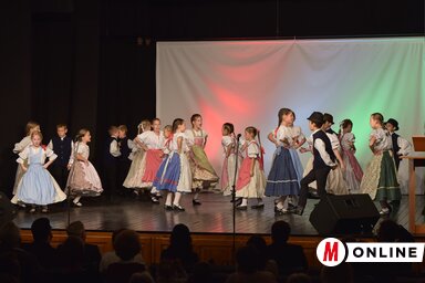 A Szikra tánccsoport fellépése