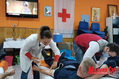 Csütörtökön elsősorban a fiatalokra számítanak a topolyai Vöröskereszt székházában